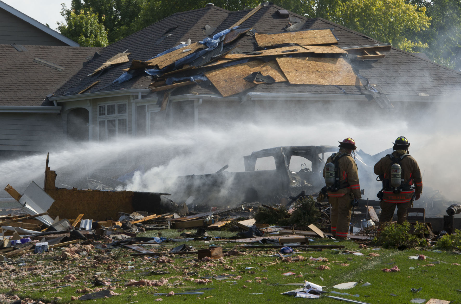 House explosion